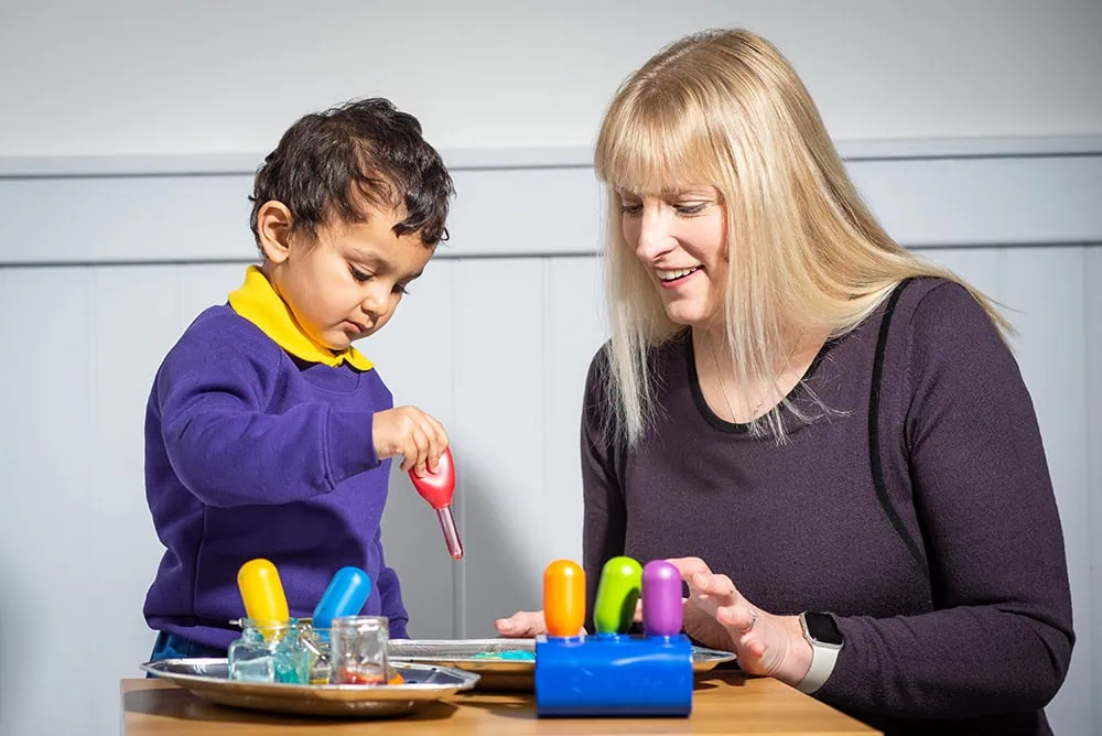 Settling in at nursery